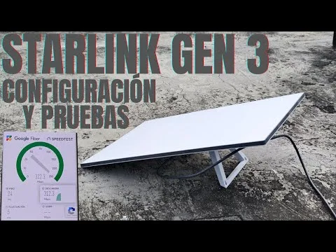 Miniatura original de Starlink Gen 3: demostración de configuración, DMhosting