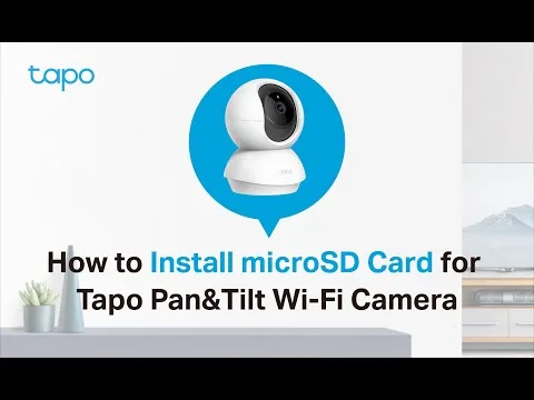 Miniatura original de Instalar microSD: Tapo C200 / C210 / TC70, TP-Link Global Support