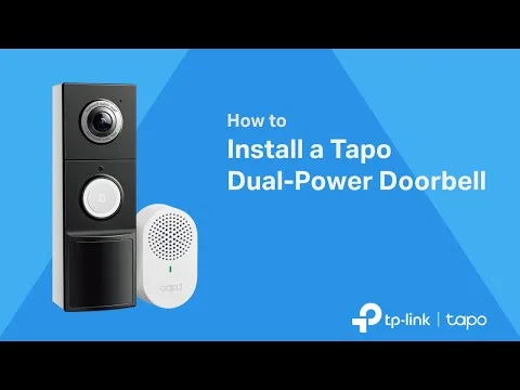 Miniatura original de Instalar un videoportero Tapo D235 / TD25, TP-Link Global Support